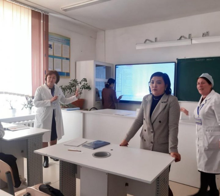 Салауатты өмір салтын қалыптастыру орталығы  мамандарымен кездесу.