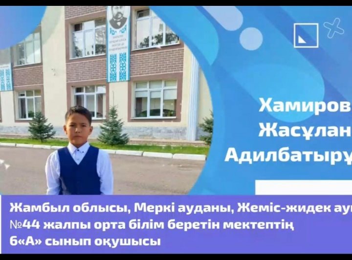 №44 жоббм -де кәсіпкерлікке баулу мақсатында 14-16 жас арасында "Үздік жас кәсіпкер" видеобайқауы өтті.